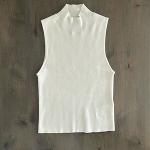 Madewell signature knit mock neck sweater tank